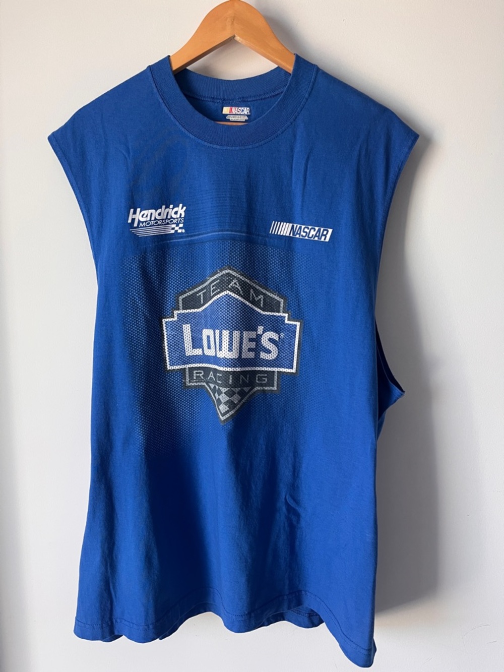 Jimmie Johnson #48 Team Lowes Racing Muscle Tee NASCAR | Size 2XL